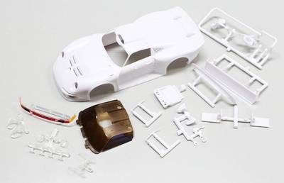 KYOSHO 14018 MZN103 MINI-Z Body Porsche 911 GT1 LM white body set